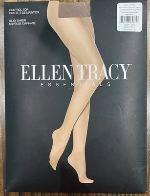 Panty Hos Ellen Tracy Essentials Silky Sheer Control Top Size C (See  Chart) - Image 1 of 3