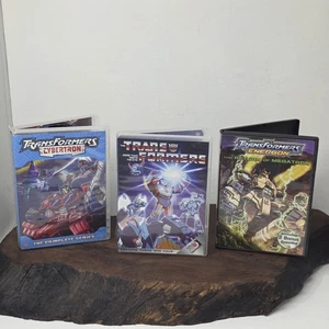 Transformers DVD Lot Cybertron Complete Series + Energon + Seasons 3 & 4 Tested - Bild 1 von 14