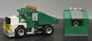 Lego Dumpster And Dump Truck - Picture 1 of 8