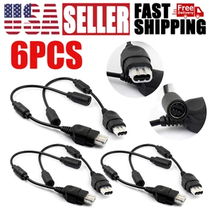 6Pcs Trip Cord Replacement Breakaway Cable For Microsoft Xbox Wired Controller - Picture 1 of 4