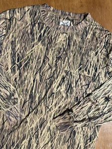 M2D Made 2 Deceive Camo Shirt Herren XL Gelb Stöcke Langarm Jagd Stretch - Bild 1 von 9