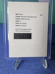 Bryan Robson Tinta Indeleble Auto/99 Redención 2024 Panini Impeccable Man United - Imagen 1 de 2