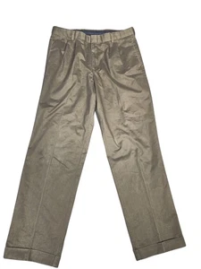 Dockers Stain Defender Hose Herren khaki plissiert Bündchen Chino Anzughose - Bild 1 von 8