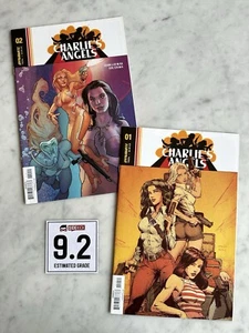 Charlie's Angels #1 und #2 NM- 9.2 - Kaufen Sie 3 kostenlos! (Dynamite, 2018) RL - Bild 1 von 7