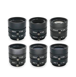 CS Mount 3MP Industrial Camera Vision Lens 4 6 8 12 16 25mm 1/2" Manual Aperture - Picture 1 of 17