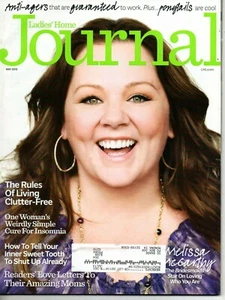 Ladies Home Journal Magazine May 2012 Melissa McCarthy Living Clutter Free - Picture 1 of 4