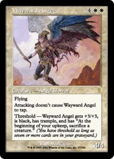 MTG - WAYWARD ANGEL - Odyssey (R) - Image 1 of 1