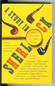 A STUDY IN SHERLOCK, KIng & Klinger, Bantam Sherlcok Holmes anthology trade pb - Picture 1 of 1