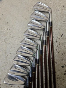 Mizuno Pro MS-10 Iron Set 9pcs 3-Pw,Sw Flex SR Stiff Regular EXSAR 3 - Picture 1 of 8