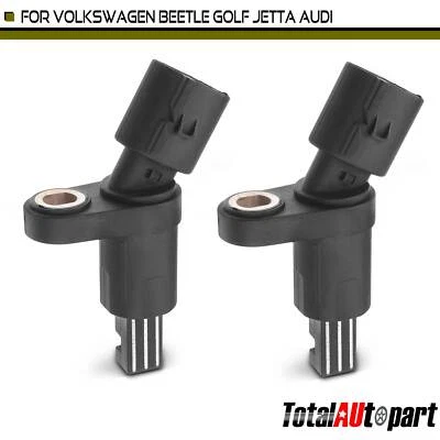 2x Sensor de velocidad de rueda ABS para Audi 2000-2006 Volkswagen Beetle trasero izquierdo y derecho Foto 1 de 4