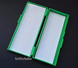 1pcs Microscope Slides Box Slide Storage Holds 50 Slides color randomly - Picture 1 of 2