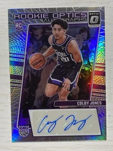 2023-24 Donruss Optic Basketball Colby Jones Rookie Optic Auto RC #ROA-JON - Picture 1 of 2