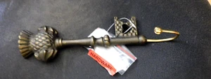 MACKENZIE-CHILDS THISTLE KEY WITH HOOK,NEW IN ORIGINAL BOX - Picture 1 of 1
