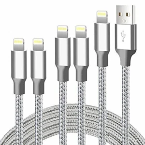 Fast Charger USB Cable Braided Cord For iPhone 6 7 8 11 12 13 14 Pro Max - Picture 1 of 6