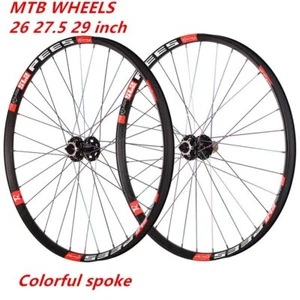 Boost 27.5 29" Mountain Bike Wheelset 32H Quick Remove Thru Axle Bicycle Wheels - Picture 1 of 24