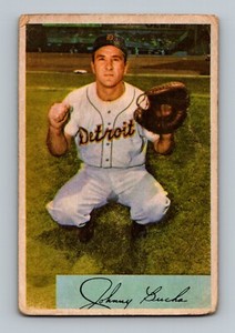 1954 Bowman # 215 Johnny Bucha FR-GD Baseball Card