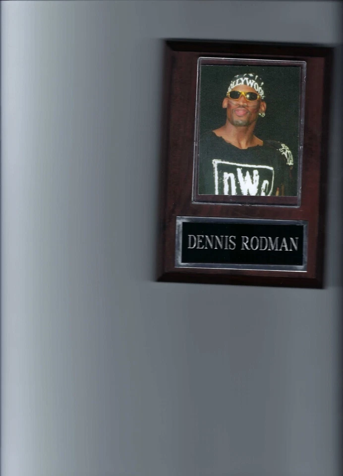 DENNIS RODMAN n.W.o PLACA LUCHA LIBRE NWO Foto 1 de 1