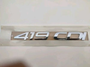 Mercedes Sprinter W906 419 CDI wing door lettering emblem chrome logo door right - Picture 1 of 1
