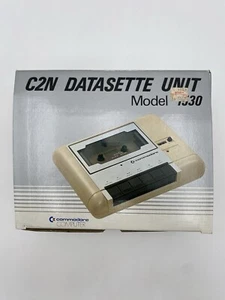 Commodore C2N Datasette Unit Model 1530 with Box & Cable Untested AS IS - Bild 1 von 9