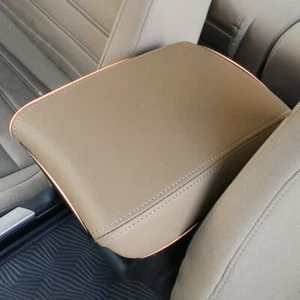 Beige Armlehnenbezug für Honda CRV 2017-2021 Leder Konsole Pad Anti-Kratzer - Bild 1 von 7