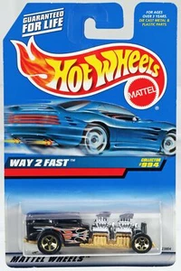 Hot Wheels Way 2 Fast 1999 First Edition Series - 23804 New NRFP 1998 Black 1:64 - Picture 1 of 4