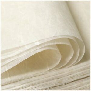 50/100 Sheets  A4 Mulberry Paper Sheets Natural Fiber Rice Paper8.3x11.7in Natu