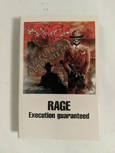 Rage - Execution Guaranteed Cassette Tape 1987 Speed Metal Power - Picture 1 of 7