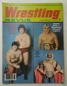 Vintage WRESTLING REVUE June 83 RICK MARTEL TOMMY RICH TIGER MASK - Picture 1 of 10