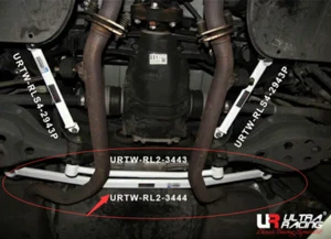 BARRA ULTRA RACING PARA SOPORTE MIEMBRO SUBCHASIS INFERIOR TRASERO LEXUS GS L10 GS250 2011-20 - Imagen 1 de 13