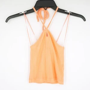 GB Women's Top XS Extra Small Mango orange Solid NWT - Picture 1 of 6