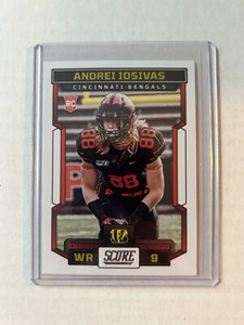 Andrei Iosivas 2023 Score Base Rookie Card #367