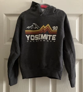 Kid's Size: Small (6/8) Gray Yosemite Hoodie, Pullover Sweater - Picture 1 of 5