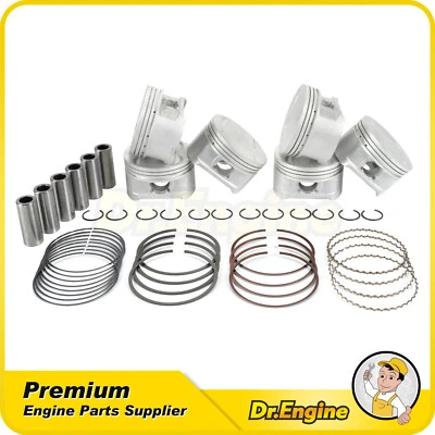 Juego de pistones y anillos tamaño 020 para Acura CL Honda Accord 1997-2002 3,0 L SOHC J30A1 Foto 1 de 4