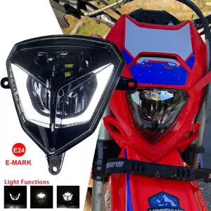 Faro delantero LED 50W para Beta RR Xtrainer Enduro Racing 125 250 300 con E24 - Imagen 1 de 15