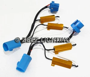 9004/9007/HB5 HID Resistencia Decodificador Bombilla Salida Error Advertencia Antirparpadeo - Imagen 1 de 3