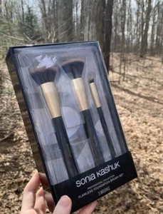 SONIA KASHUK Professional Flawless Foundation Makeup Brush Set Three Brushes - Picture 1 of 2