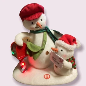 Hallmark Special Delivery Singing Snowman Techno Plush NWT - Picture 1 of 4