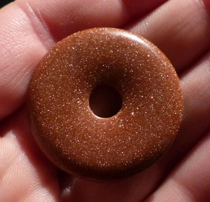 O&co Pendentif donut pierre soleil synthétique lithothérapie cadeau noël - Imagen 1 de 1