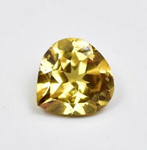 Flawless Rare 3.10 Ct Natural Ceylon Golden Yellow Sapphire Certified Gemstone