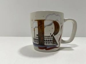Disney Parks ABC Disney Letters: R is for "RiverBoats" Ceramic Mug New! - Picture 1 of 6
