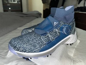 NUEVOS Zapatos de Golf para Mujer Adidas ZG21 Motion Primegreen con Boost BOA Talla 7 Azul Marino Plateado - Imagen 1 de 10