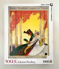 Vogue - "Autumn Reading" Art by George Wolfe Plank - New York Puzzle Company