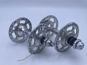 NOS Campagnolo Nuovo Record Paramount Hub set 36h drillium new pista track - Picture 1 of 9