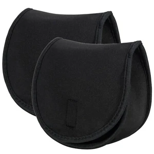2 piezas Funda protectora de carrete de pesca con mosca 3 tamaños paquete de bolsillo suave - Imagen 1 de 12