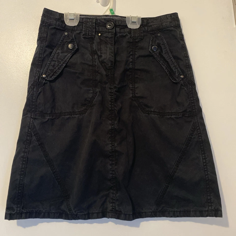 Esprit Black Cargo Skirt Women’s Size 4 - Image 1 of 4