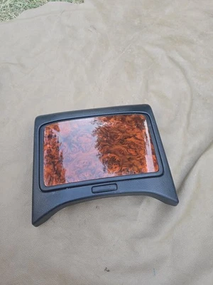 2004-2009 Lexus RX330 RX350 RX400H Rear 2nd Row Cup Holder Woodgrain OEM - Image 1 of 4