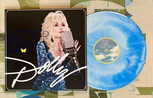 Dolly Parton LP Better Day VMP Light Blue Galaxy 180-Gram Vinyl M-/M- - Picture 1 of 4