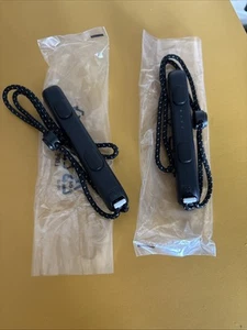 New Genuine Official Black Nintendo Switch Joy Con Controller Wrist Straps Pair - Afbeelding 1 van 1