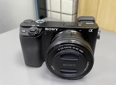 Sony Alpha a6100 24.2MP Mirrorless SLR Digital Camera W/ 16-50mm Lens English - Image 1 of 4
