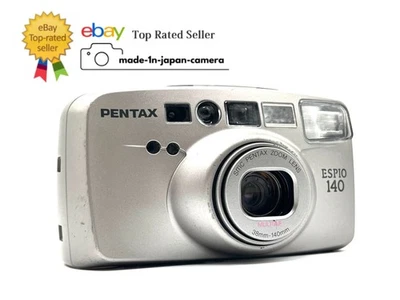 * CASI COMO NUEVA * Cámara compacta fotográfica de 35 mm Pentax Espio 140 apuntar y disparar de JAPÓN Foto 1 de 4